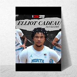 Elliot Cadeau The World Is A Court Elliot Cadeau Posters