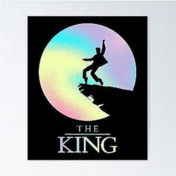 Elvis Presley  The King Holographic Perfect Gift Poster RB0712