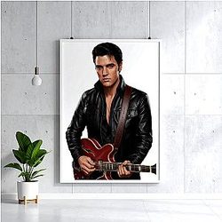 Elvis Presley - The King of Rock and Roll Elvis Poster