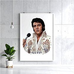Elvis Presley - Iconic Las Vegas Performer Elvis Poster