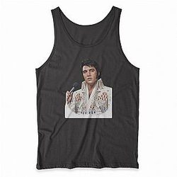 Elvis Presley - Iconic Las Vegas Performer Elvis Tank Tops