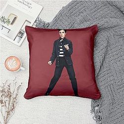 Elvis Presley - Graceland Mansion Resident Elvis Throw Pillow