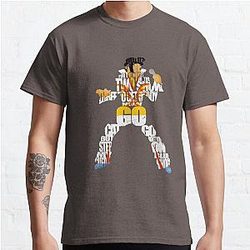 Blue Suede Shoes  Elvis Lyrics Classic TShirt RB0712