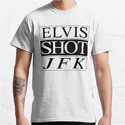 Elvis Shot JFK Classic TShirt RB0712