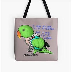 Ratty Boi Elvis  Love All Over Print Tote Bag RB0712