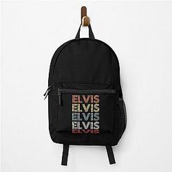 Retro Musician Elvis Thing Rock 80 S Backpack RB0712