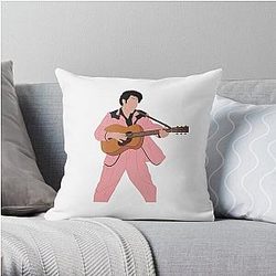 Elvis Pink Suit Throw Pillow RB0712