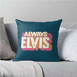 Elvis Always Elvis Throw Pillow RB0712