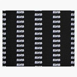 Blue Layers Elvis Name Label (Black) Jigsaw Puzzle RB0712
