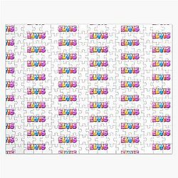 Craft Elvis Name Label Jigsaw Puzzle RB0712