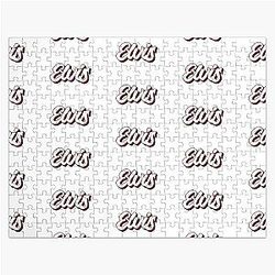 Retro Elvis Name Label Jigsaw Puzzle RB0712