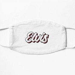 Retro Elvis Name Label Flat Mask RB0712