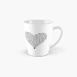 Elvis Presley Can't Help Falling In Love   Tall Mug