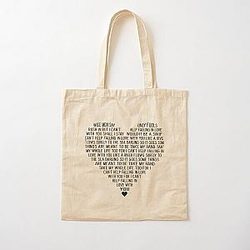 Elvis Presley Can't Help Falling In Love   Cotton Tote Bag