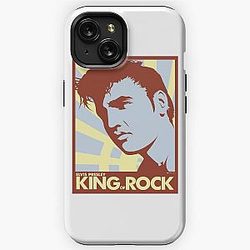 aesthetic bed room elvis presley iPhone Tough Case