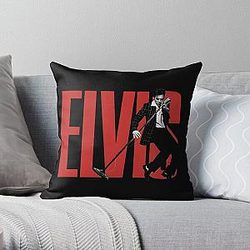 Full Moon In elvis presley Throw Pillow