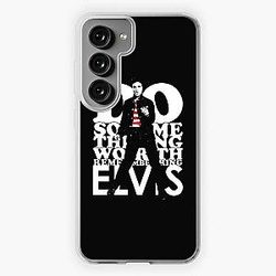 Cute Asian Woman elvis presley Samsung Galaxy Soft Case
