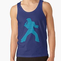 Elvis Presley quote outline Tank Top