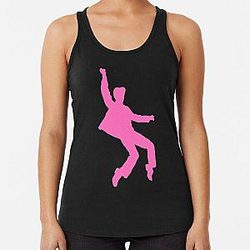 Elvis Presley Pink Elvis Racerback Tank Top