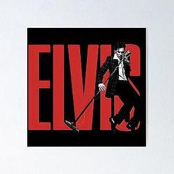 Full Moon In elvis presley Poster