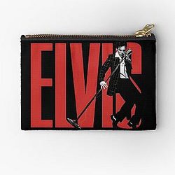 Full Moon In elvis presley Zipper Pouch