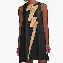 Elvis Presley Elvis Bolt A-Line Dress