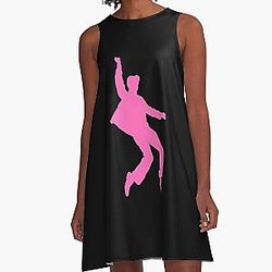 Elvis Presley Pink Elvis| Perfect Gift A-Line Dress