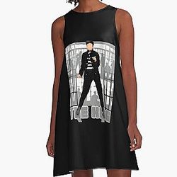 Elvis Presley The King Jailhouse| Perfect Gift A-Line Dress