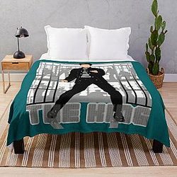Elvis Presley The King Jailhouse Throw Blanket