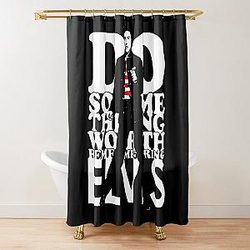 Cute Asian Woman elvis presley Shower Curtain