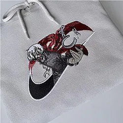 LIMITED TOKYO GOUL X KEN KANEKI EMBROIDERED HOODIE