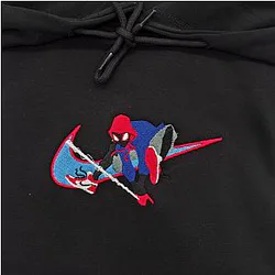 LIMITED SPIDERMAN EARTH 1610 X MILES MORALES EMBROIDERED HOODIE