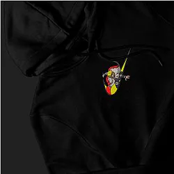 LIMITED NARUTO MINATO EMBROIDERED HOODIE