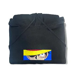 Embroidered Luffy Anime Hoodie ES1401