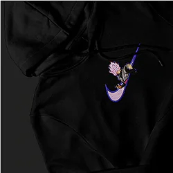 LIMITED DRAGONBALL GOKU BLACK X EMBROIDERED ANIME HOODIE
