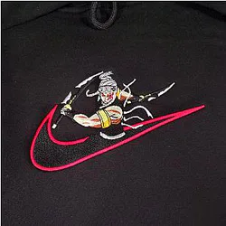 LIMITED DEMON SLAYER X TENGEN "DADDY" UZUI EMBROIDERED ANIME HOODIE