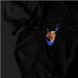 LIMITED INOSUKE HASHIBIRA X EMBROIDERED ANIME HOODIE