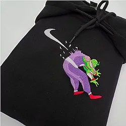 LIMITED DRAGONBALL-Z X DEATH BY PICCOLO EMBROIDERED HOODIE