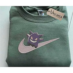 Gen.gar Embroidered Sweatshirt Anime Embroidered Sweatshirt ES1401