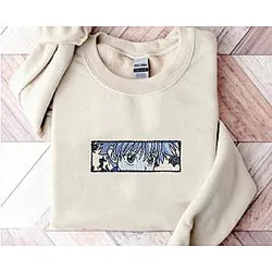 Anime inspired custom hoodies- Sweatshirt - Hoodie Embroidered ES1401