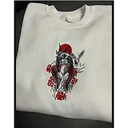 Itachi Uchiha embroidered sweatshirt ES1401