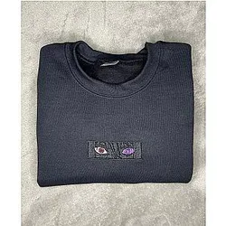 SASUKE BLACKED out Naruto Embroidered Sweatshirt ES1401