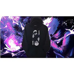 Oversized Anime Hoodie /Unisex Anime Sweatshirt ES1401