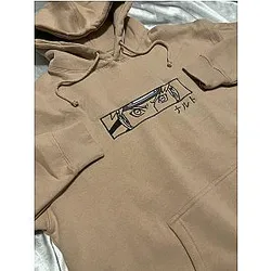 Anime Embroidered Hoodie ES1401