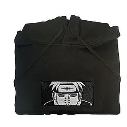 Embroidered Pain Anime Hoodie ES1401