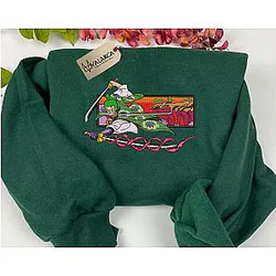 Pirate Anime Embroidered Sweatshirts, Best Anime Embroidered Shirts ES1401