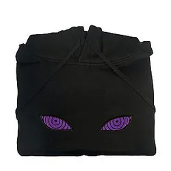 Embroidered Pain Eyes Anime Hoodie ES1401