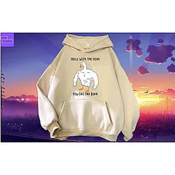 UNISEX Funny Humor Hoodie, Kawaii Harajuku Oversized Hoodie ES1401