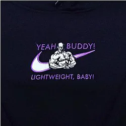 LIMITED YEAH BUDDY! LIGHT WEIGHT BABY RONNIE COLEMAN EMBROIDERED HOODIE