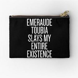 Emeraude Toubia slays my existence White Zipper Pouch